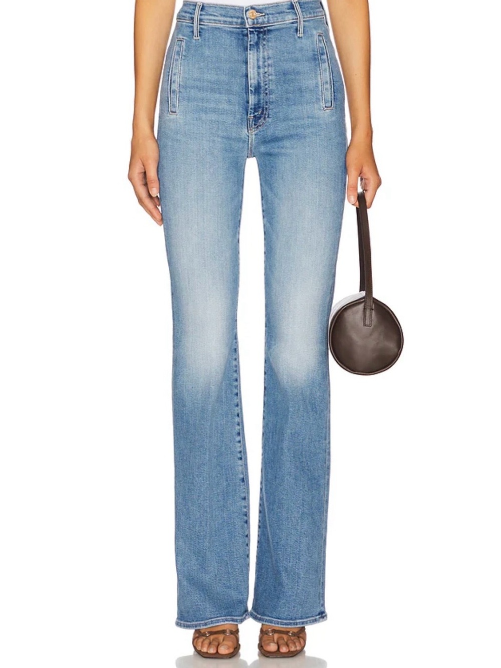 MOTHER The Drama Jeans in Tasty Waves
